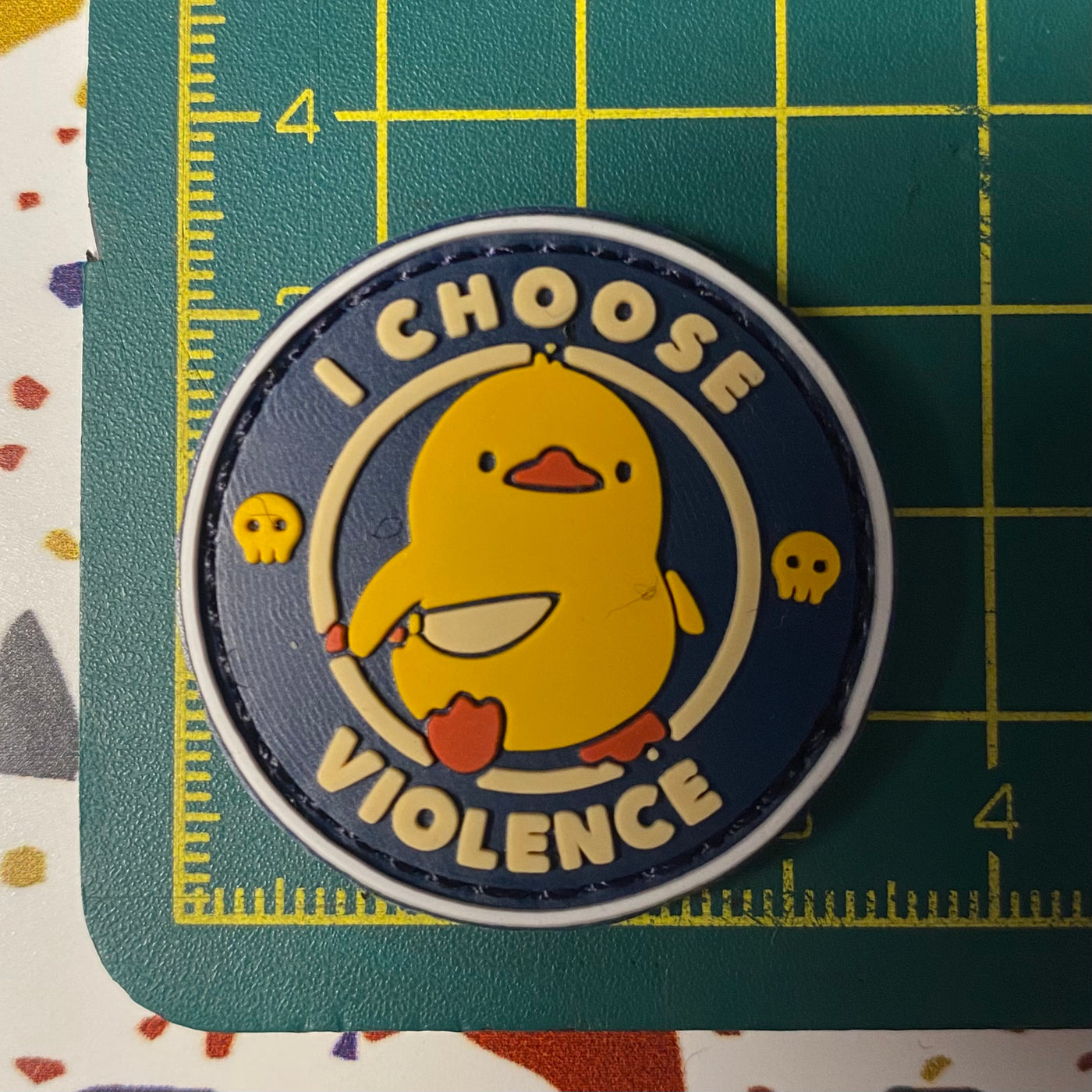 I chose violence - ranger eye, PVC patch
