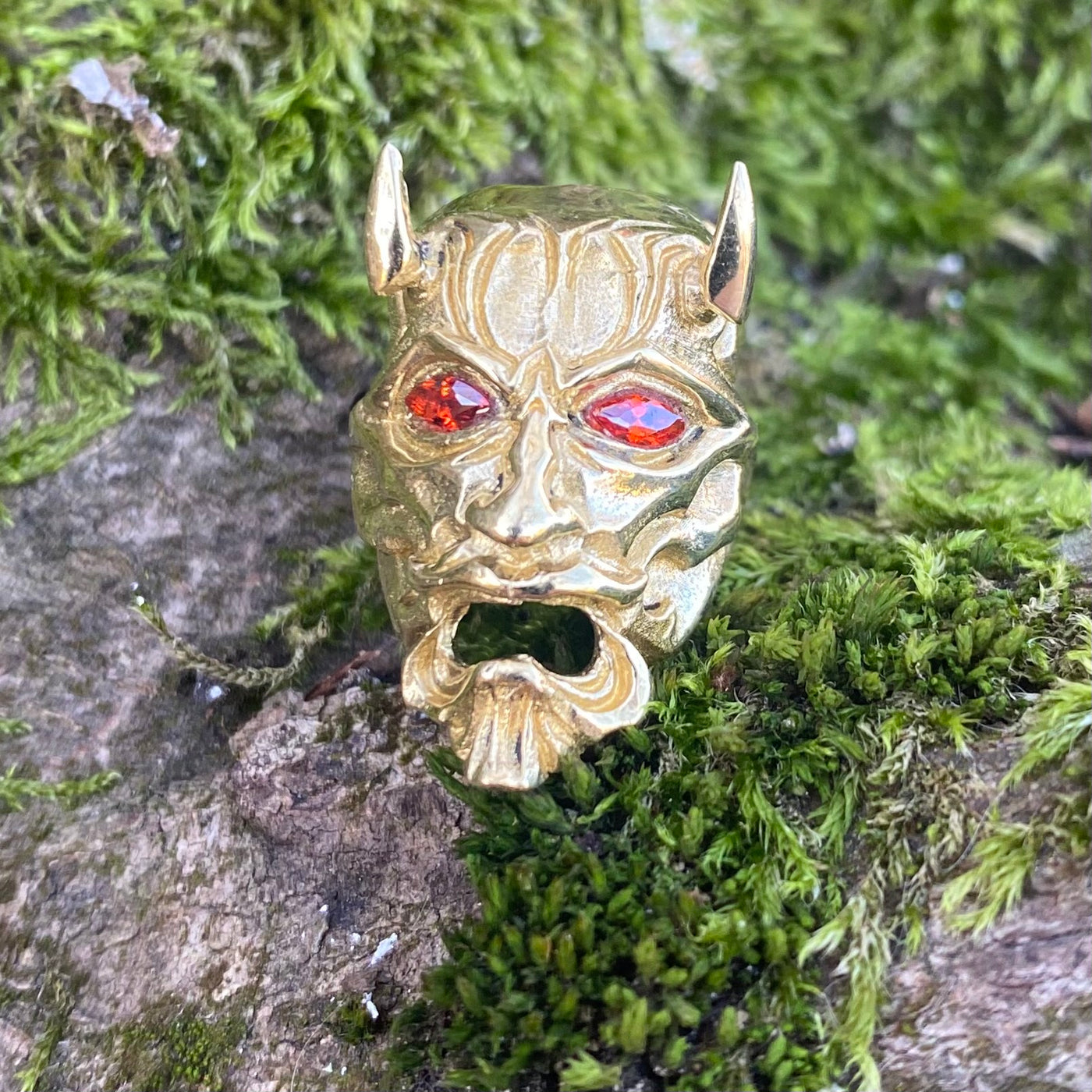 Limited edition Demon Oni bead