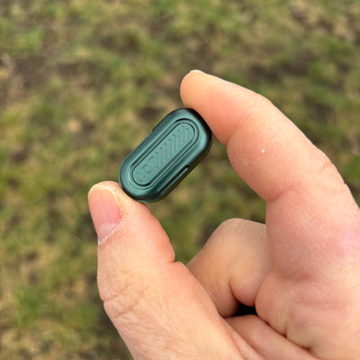 The Pill magnetic aluminum fidget slider