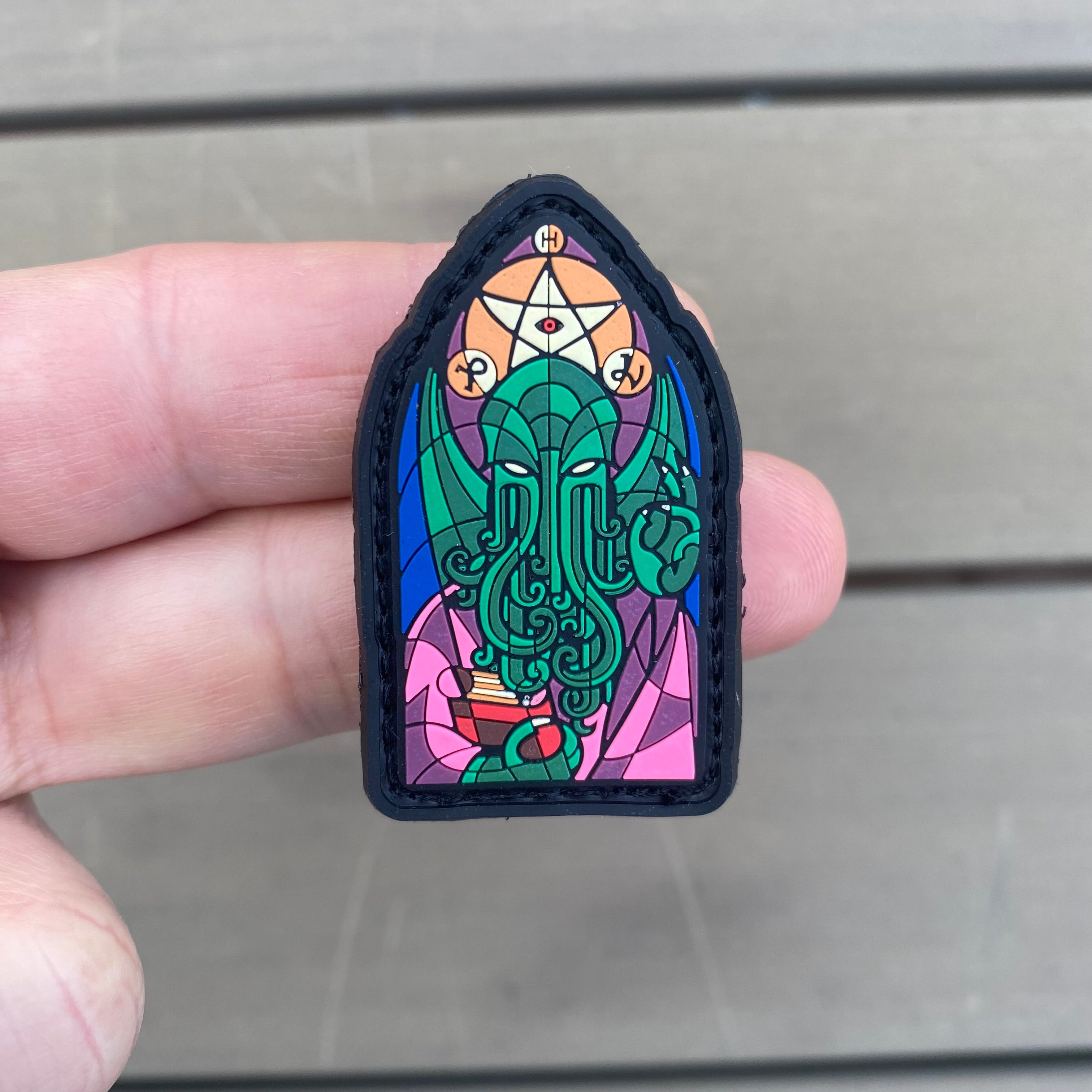 Church of Cthulhu PVC patch – Kruger EDC