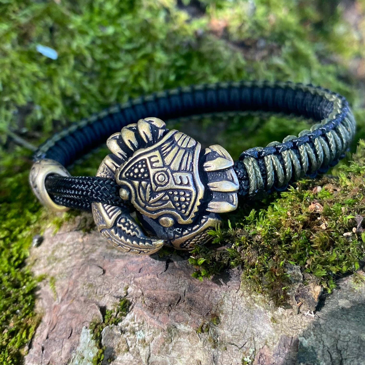 Maori inspired King Crab bracelet