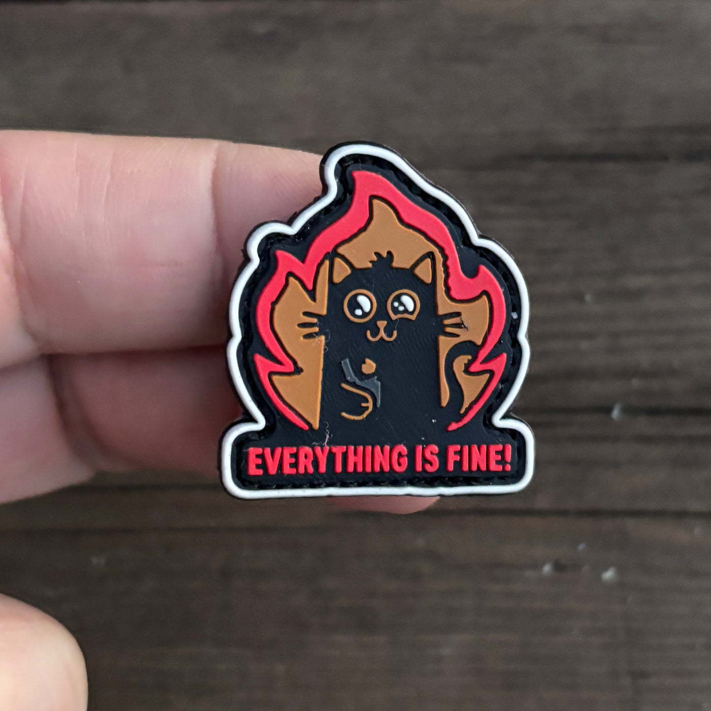Pyro cat - ranger eye, PVC patch