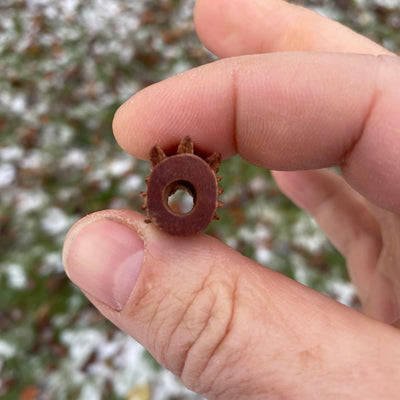 Dragon bead in Hand Carved wood