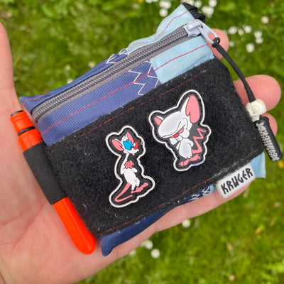 Pinky and The Brain - ranger eye, PVC patch