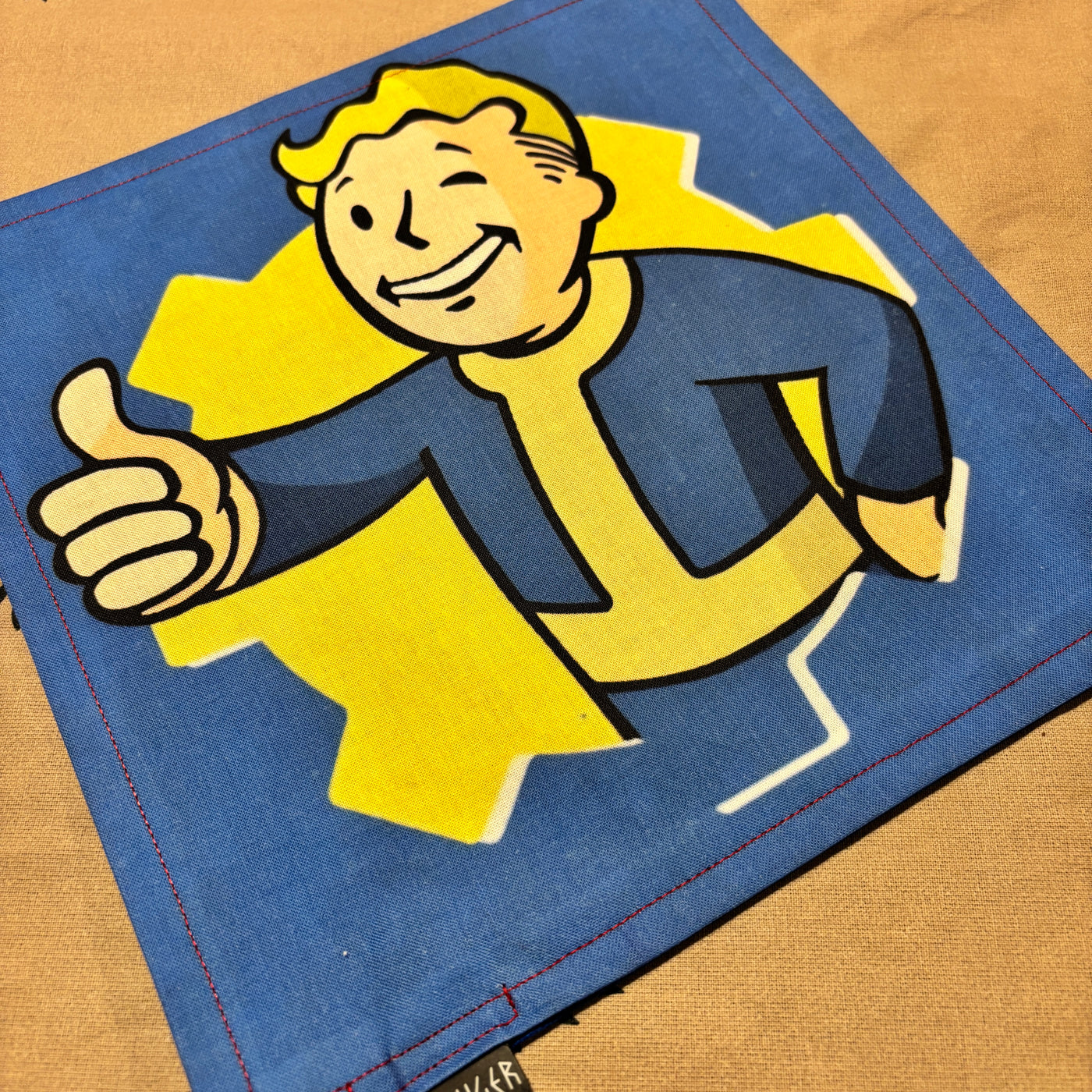 Fallout Guy - original art double ply EDC hank