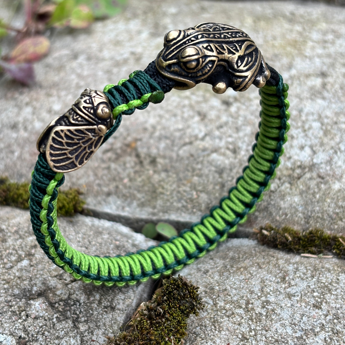 The Frog and Cricket bracelet
