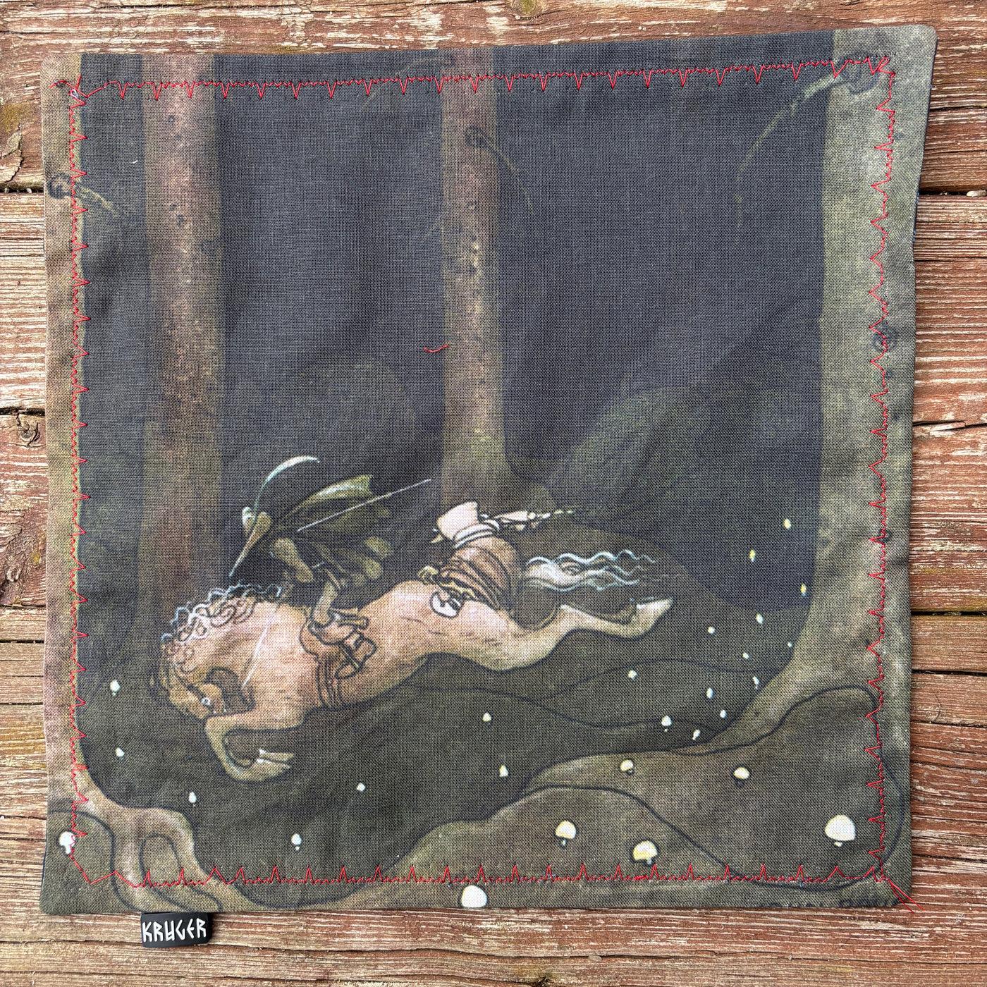 The Prince’s flight by John Bauer art hank - limited