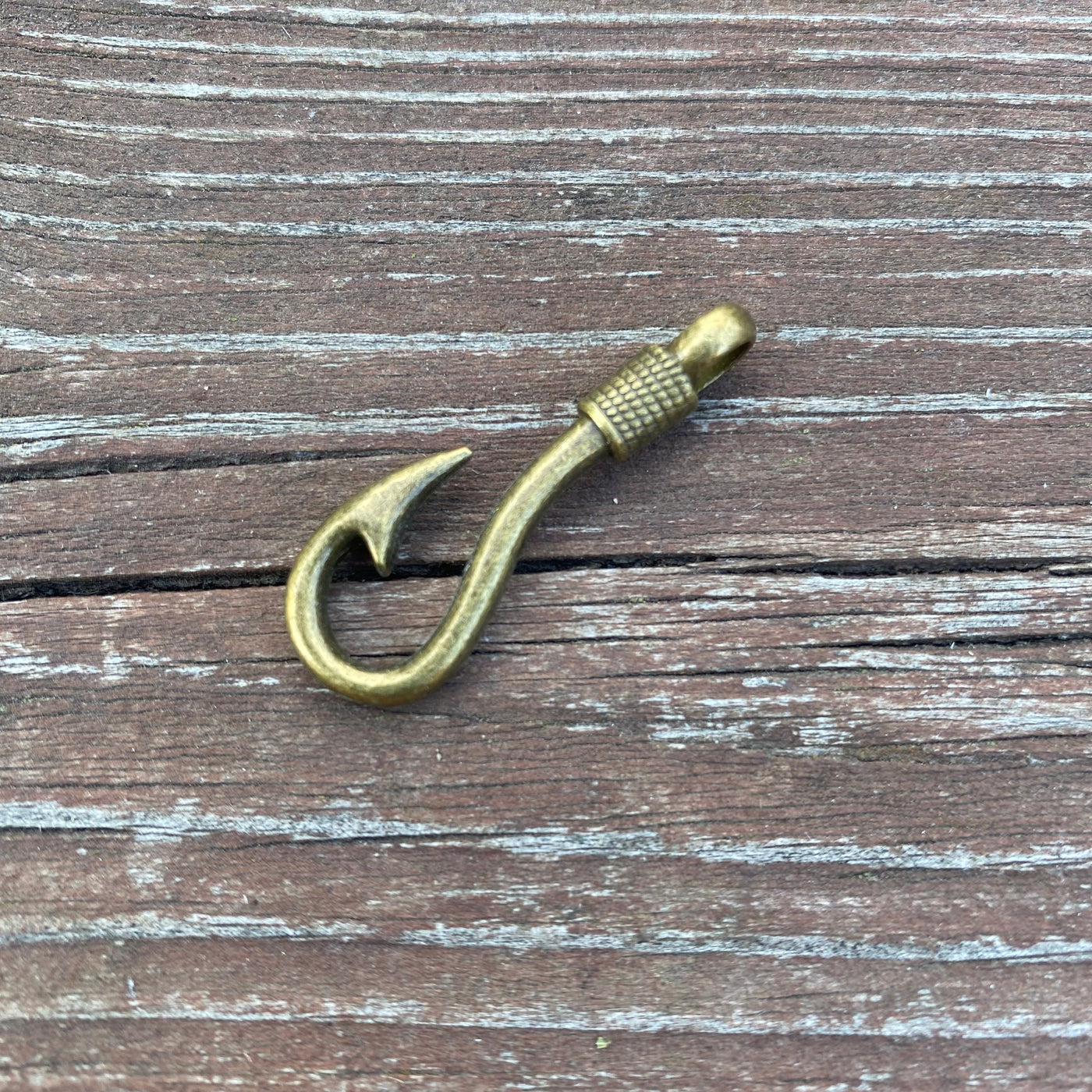 Brass Fishhook bracelet clasp