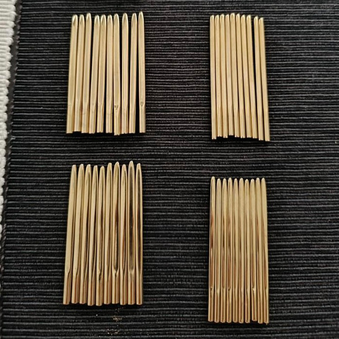 Handmade brass fids for 550 paracord