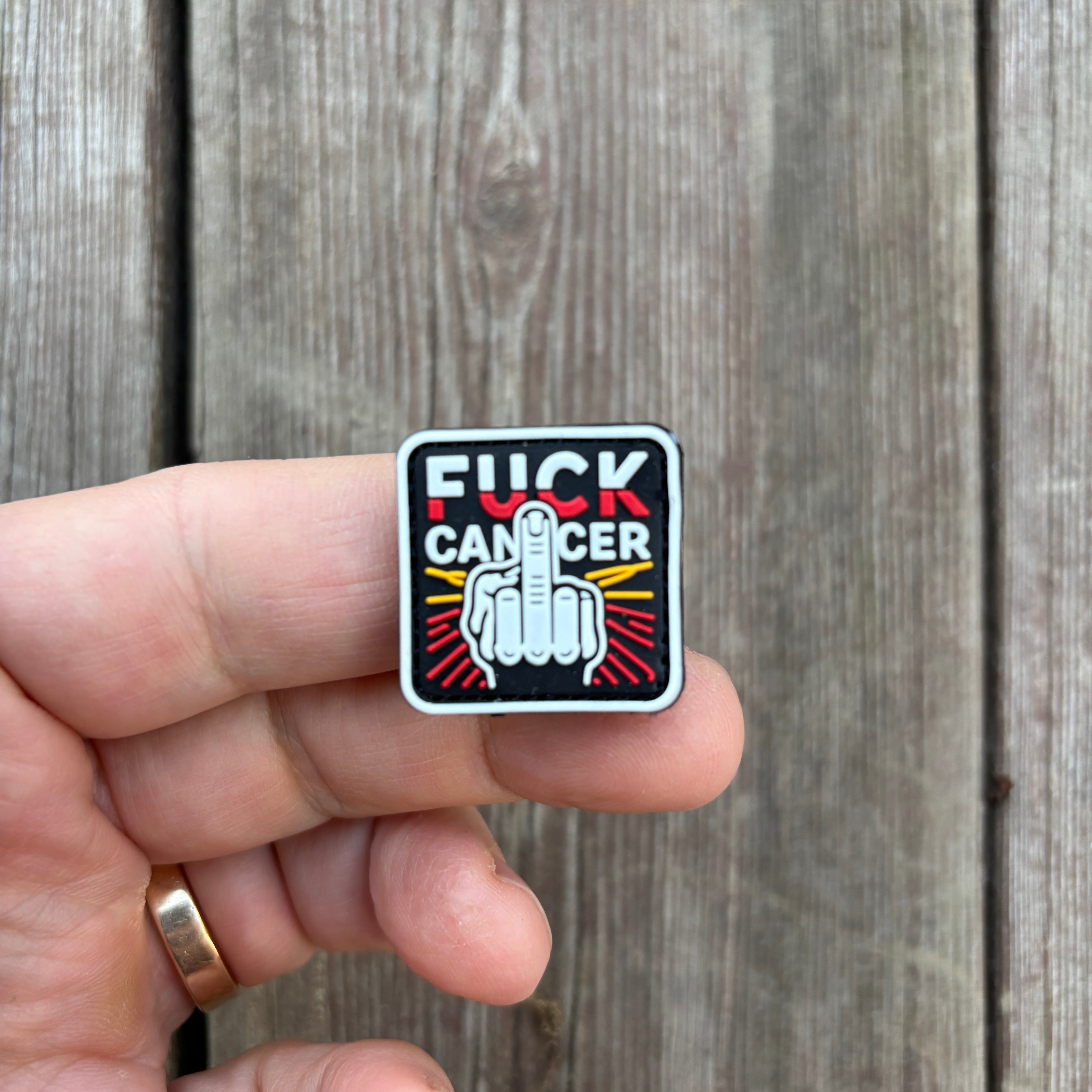 F*ck cancer V.2- ranger eye, PVC patch – Kruger EDC