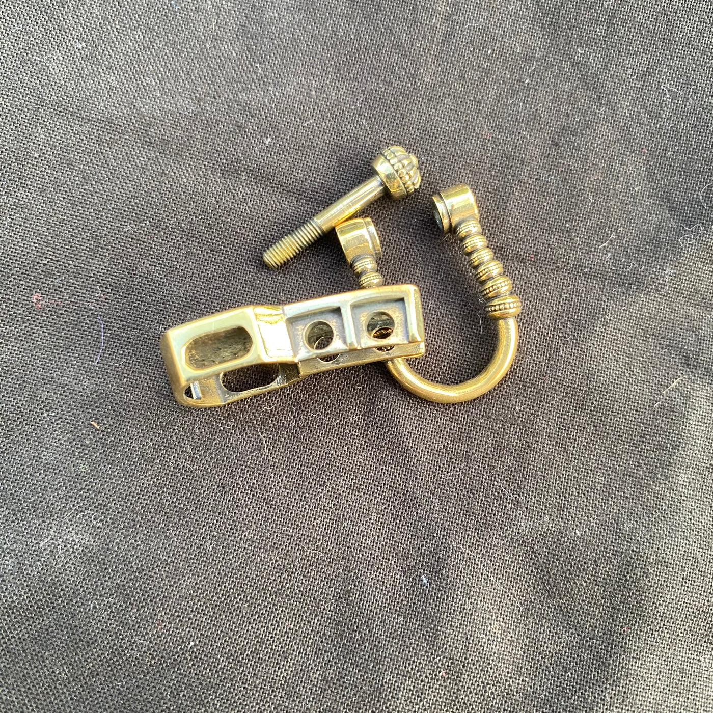 Adjustable brass shackles