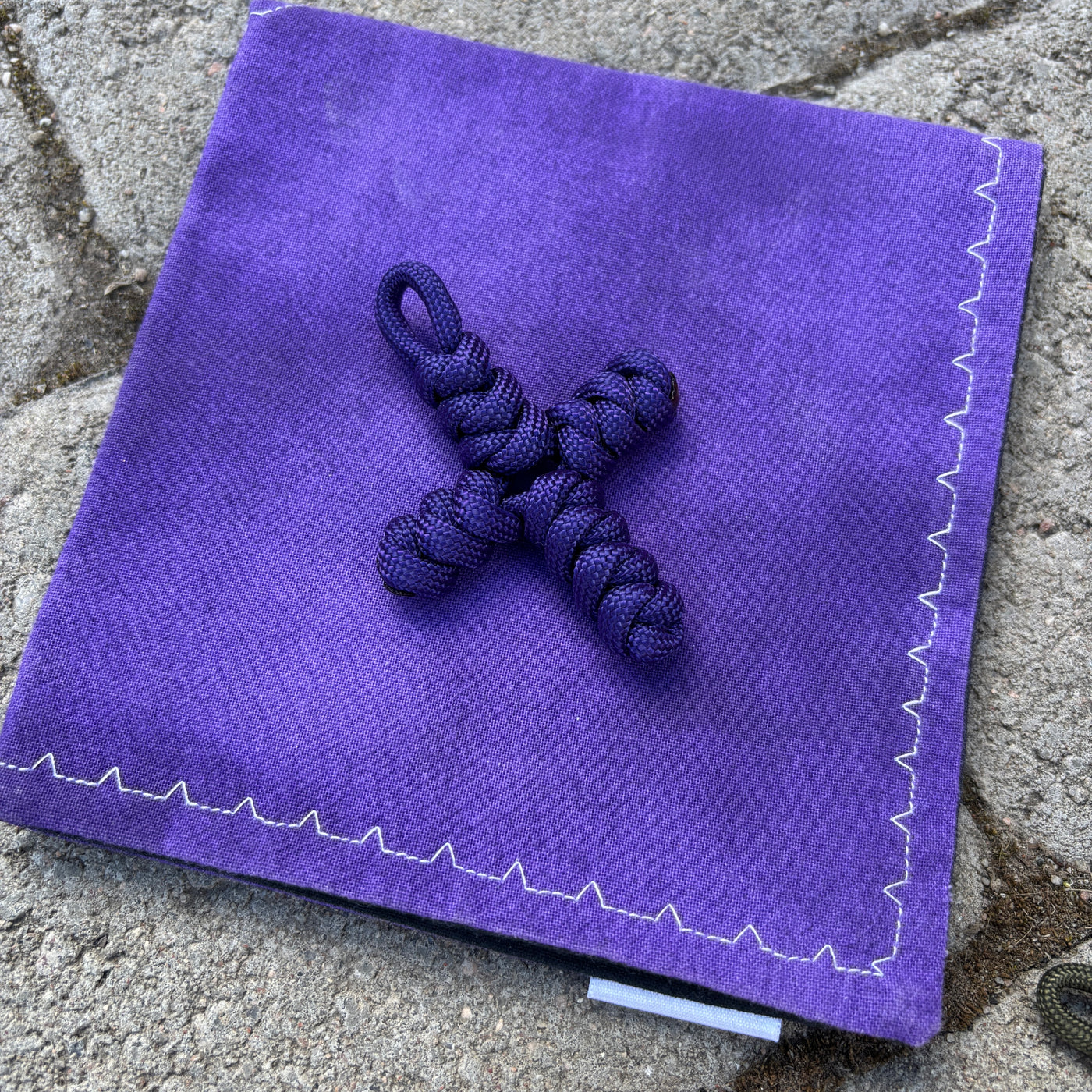 The Real Paracord rosary cross