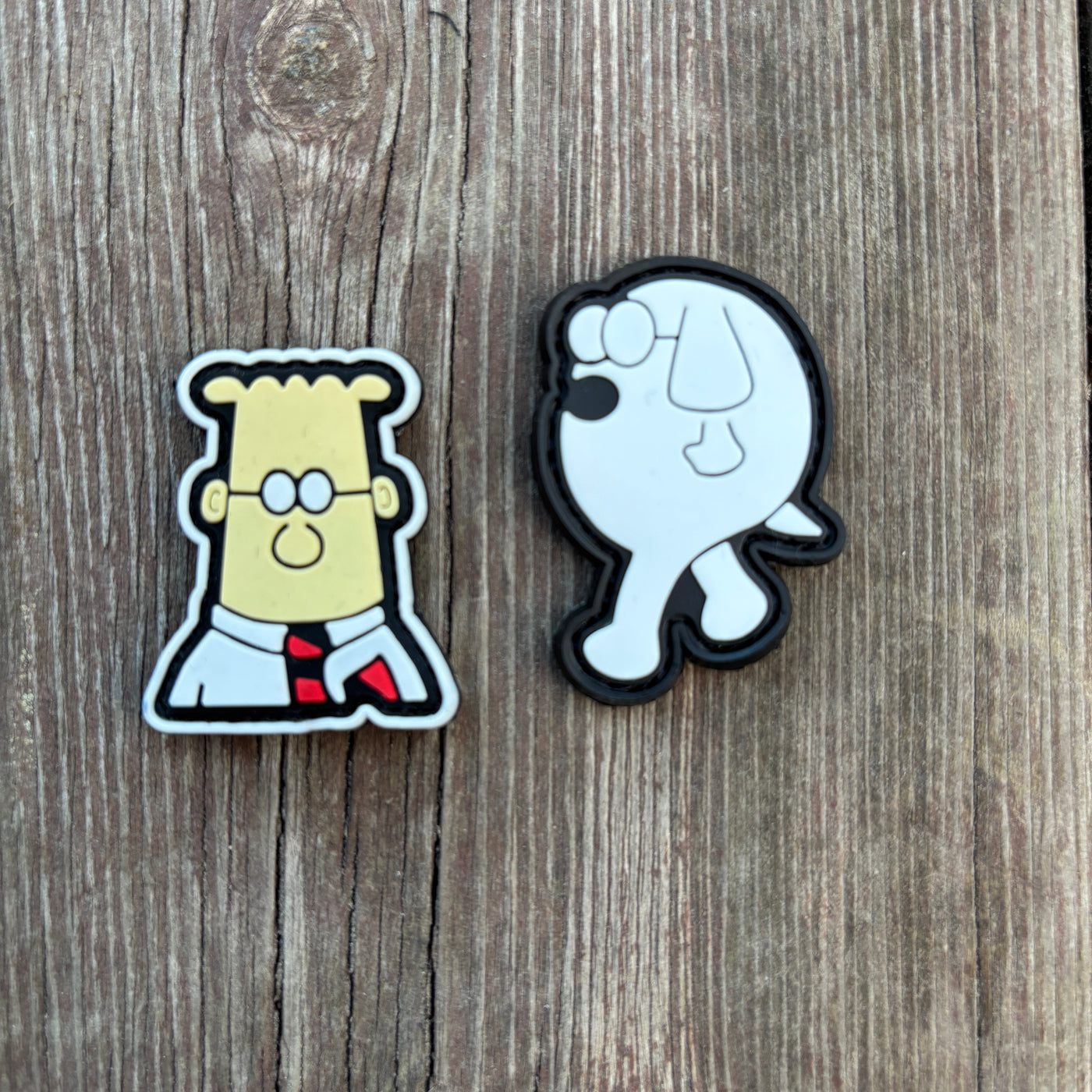 Dilbert and Dogbert - ranger eye, PVC patch