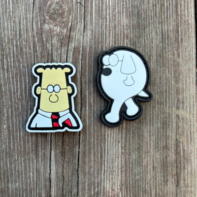 Dilbert and Dogbert - ranger eye, PVC patch