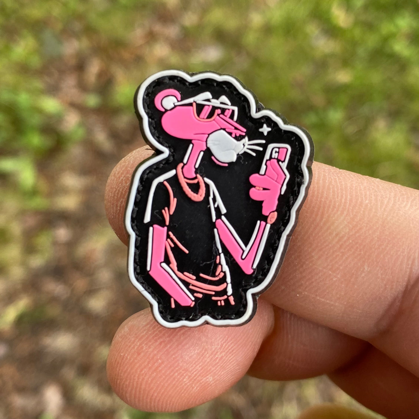 Smooth Pink Panther - Ranger Eye PVC patch