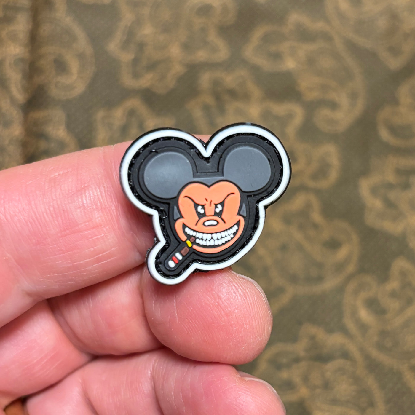 Evil Mickey Ranger Eye PVC patch