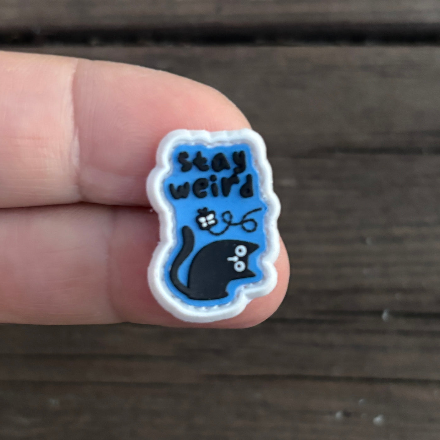 Stay Weird - ranger eye, PVC patch