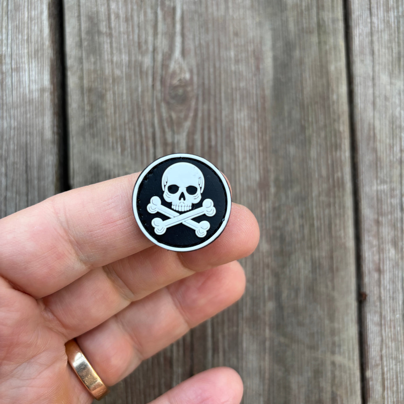 Skullbones, Pirate - ranger eye, PVC patch