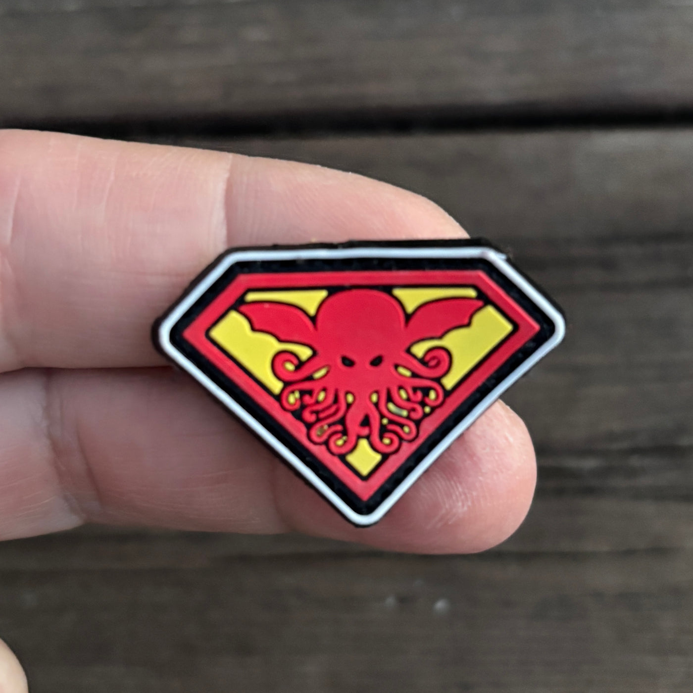 Superman Cthulhu! - ranger eye, PVC patch