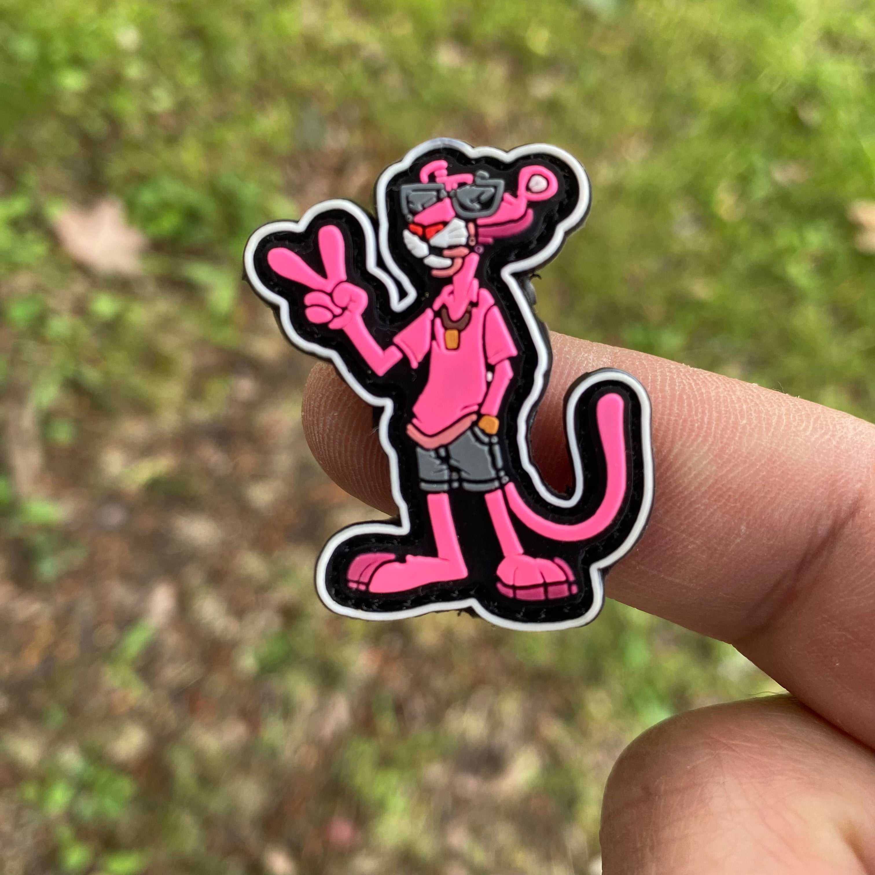 Cool Pink Panther - Ranger Eye PVC patch – Kruger EDC