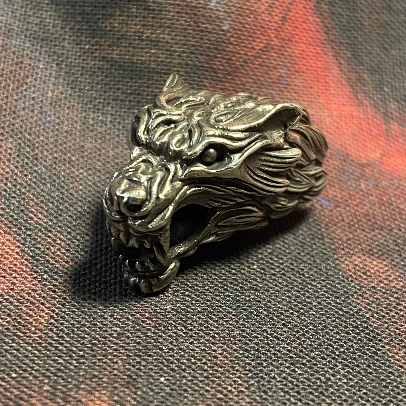 Fenrir Wolf bead