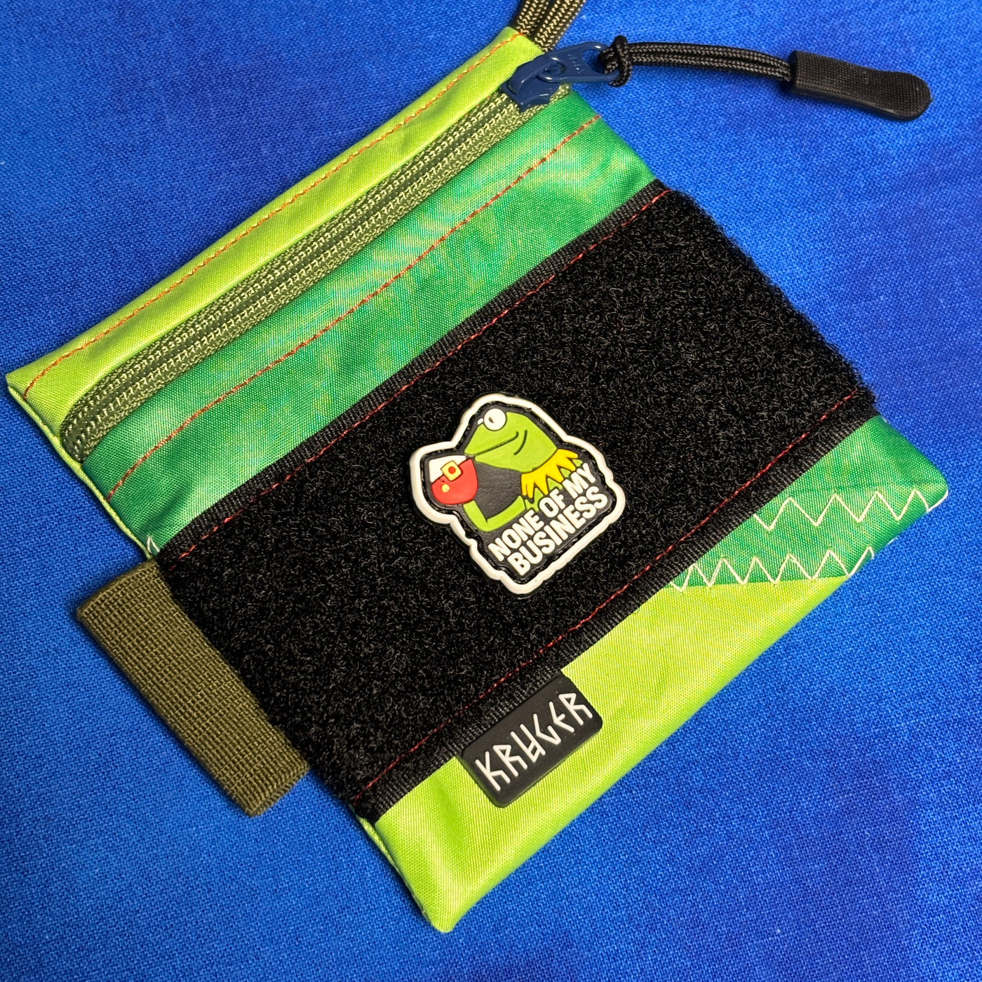 None of my business meme Kermit - ranger eye, PVC patch