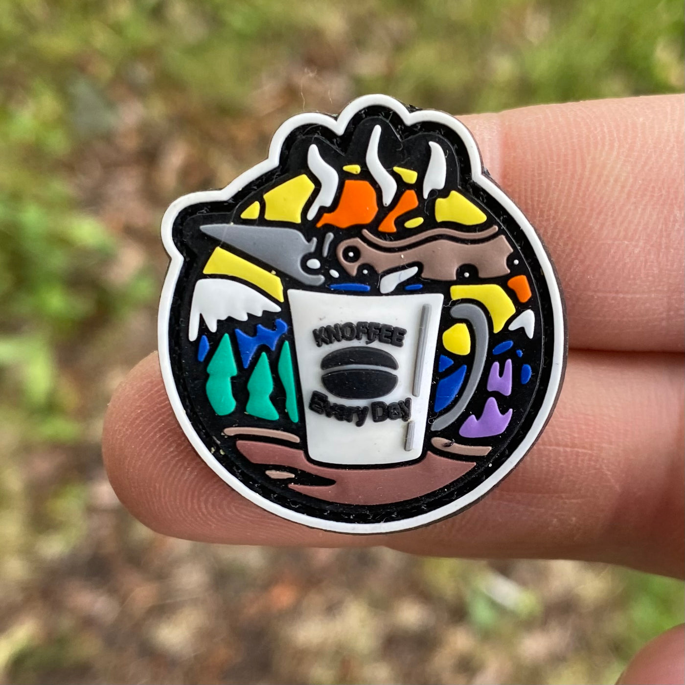 Knives and Coffee Ranger Eye PVC patch