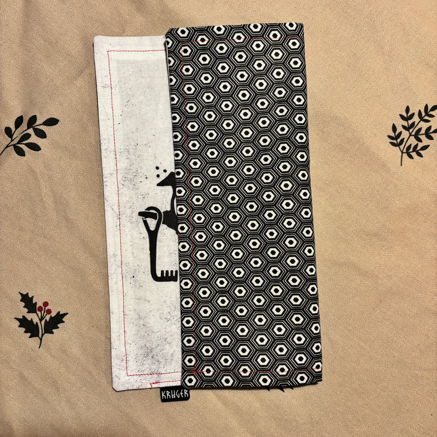 Mystic Owl - original art double ply EDC hank