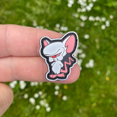 Pinky and The Brain - ranger eye, PVC patch