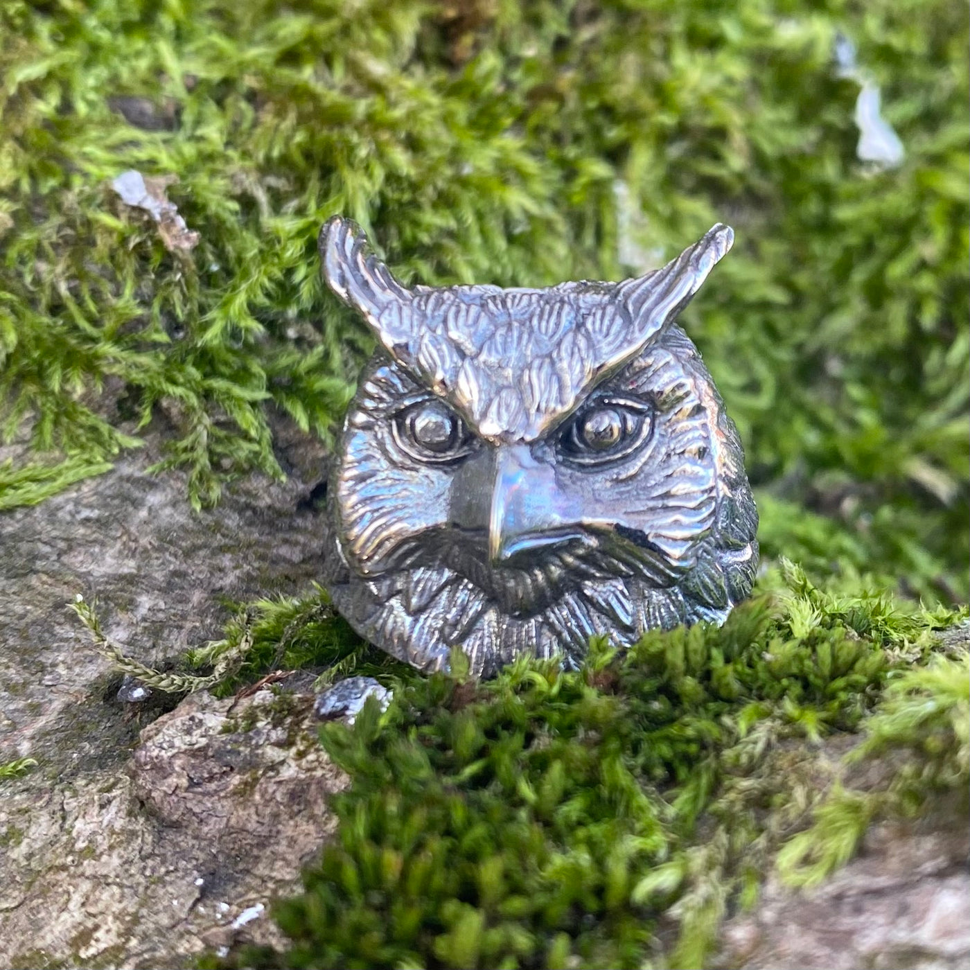 Owl of Wisdom bead