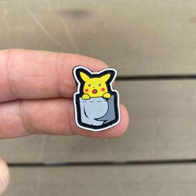 Pikachu Peekaboo - ranger eye, PVC patch