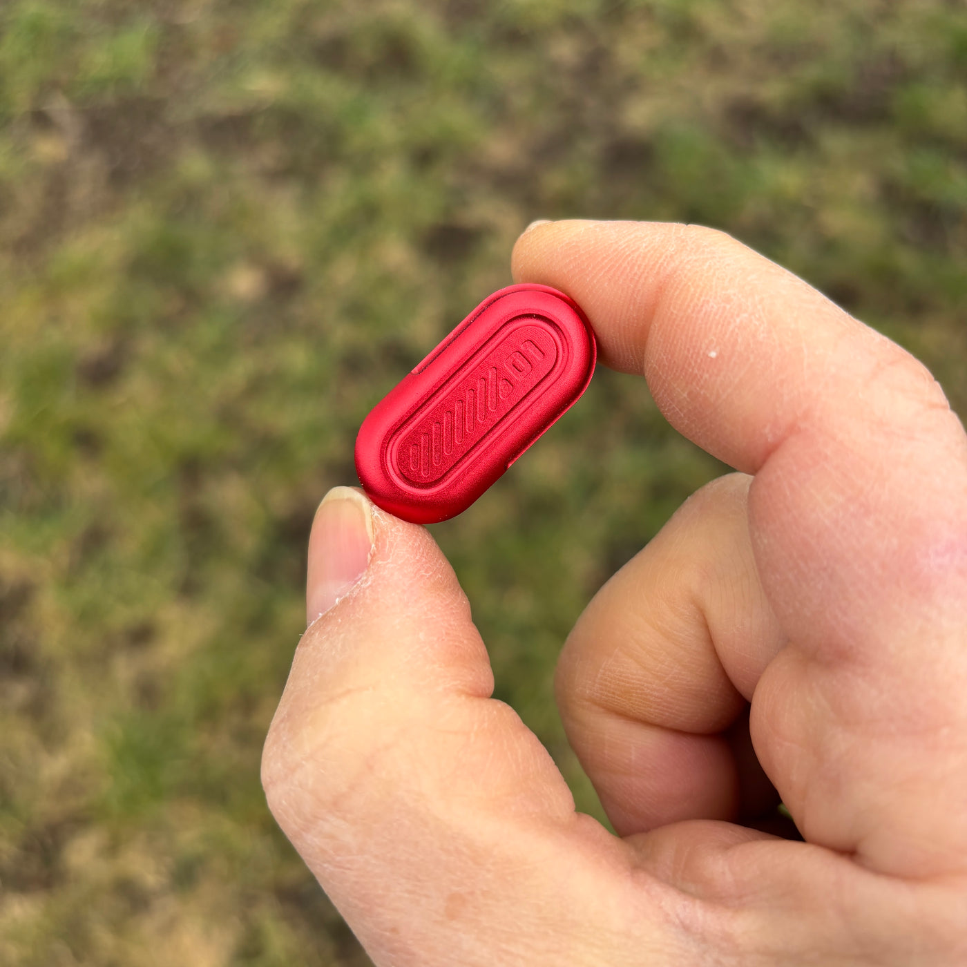 The Pill magnetic aluminum fidget slider