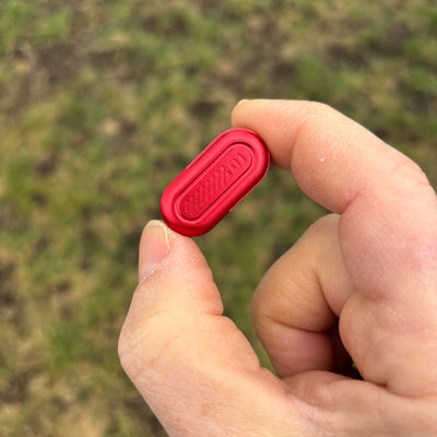 The Pill magnetic aluminum fidget slider