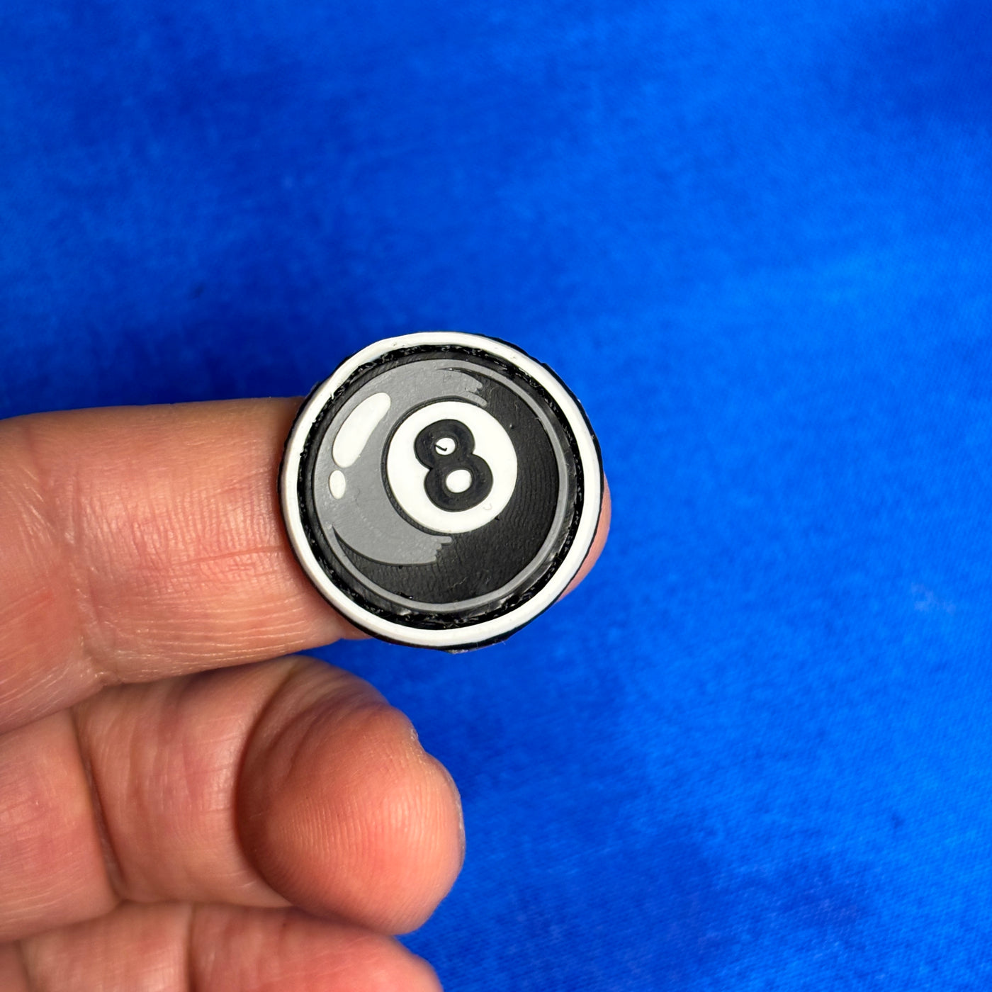 8 ball pool ball - ranger eye, PVC patch