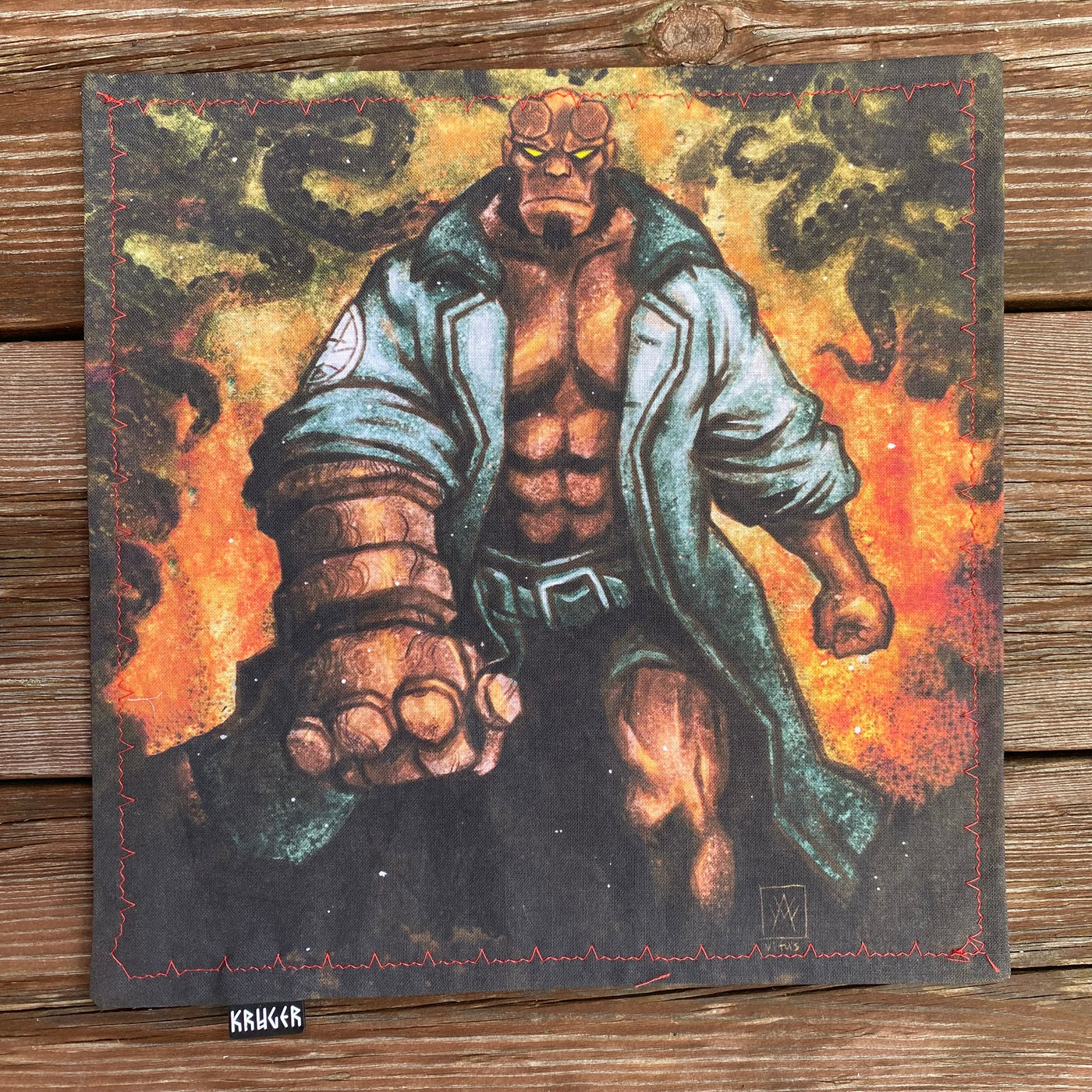 Hellboy fan art hank - limited