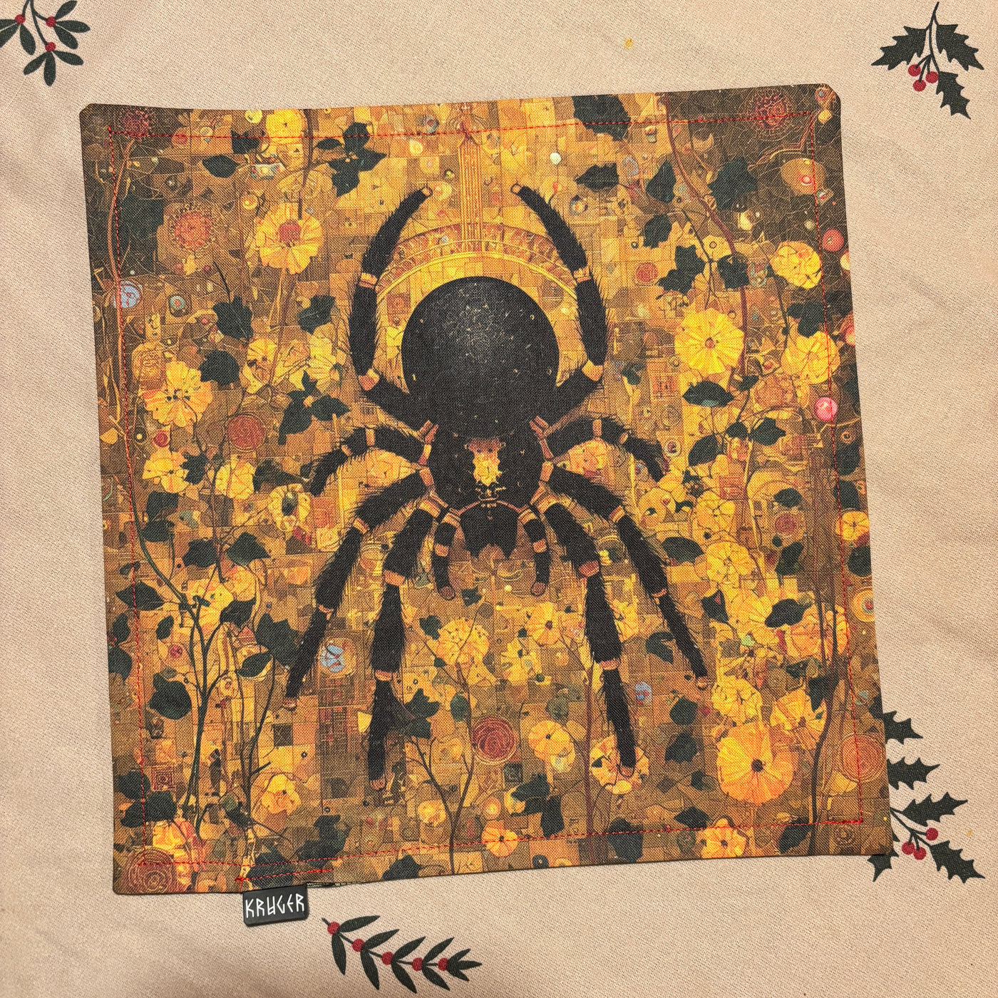 Arabian Spider - original art double ply EDC hank