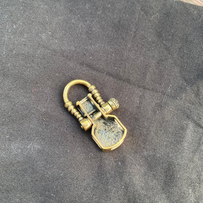 Adjustable brass shackles