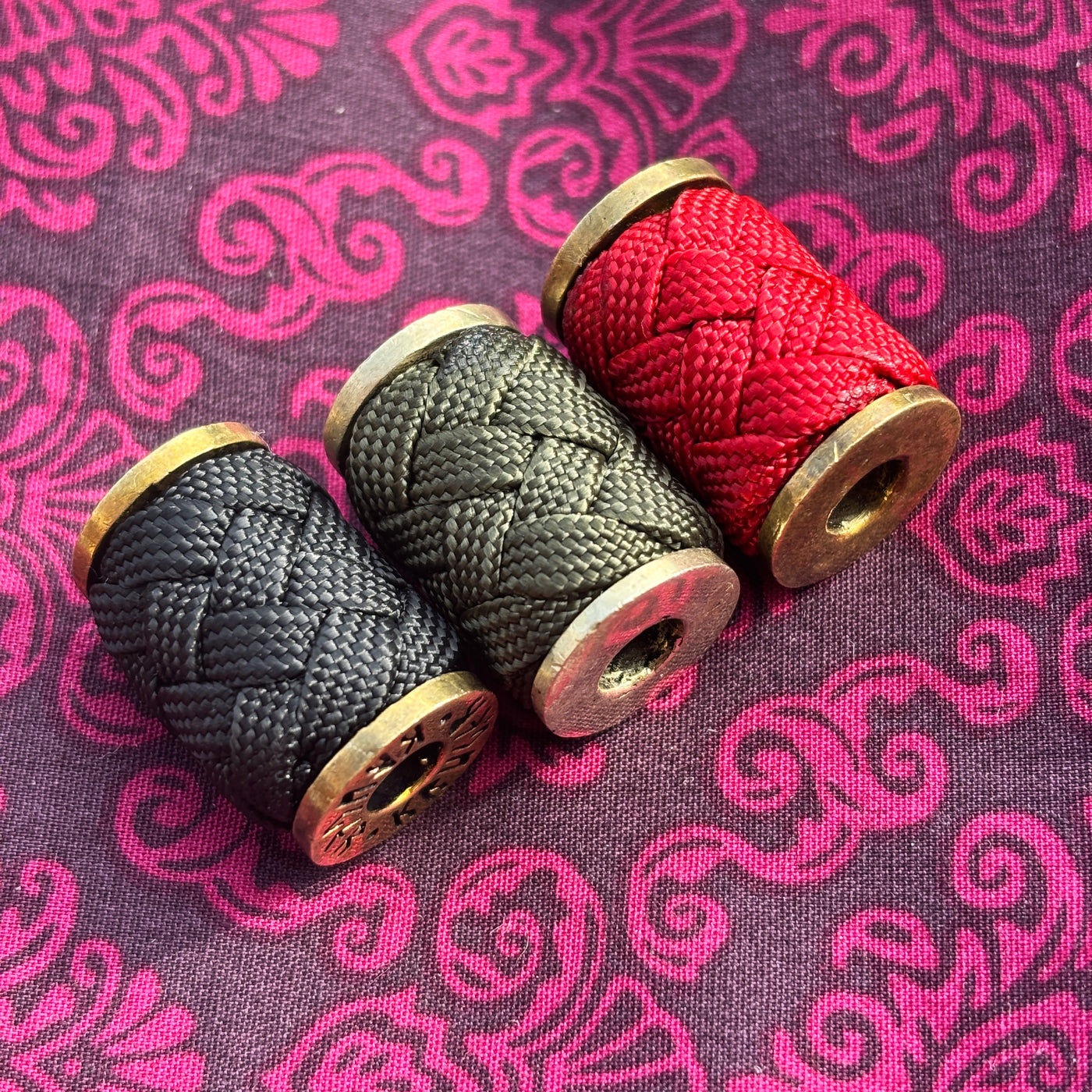 Gaucho brass and knotwork beads