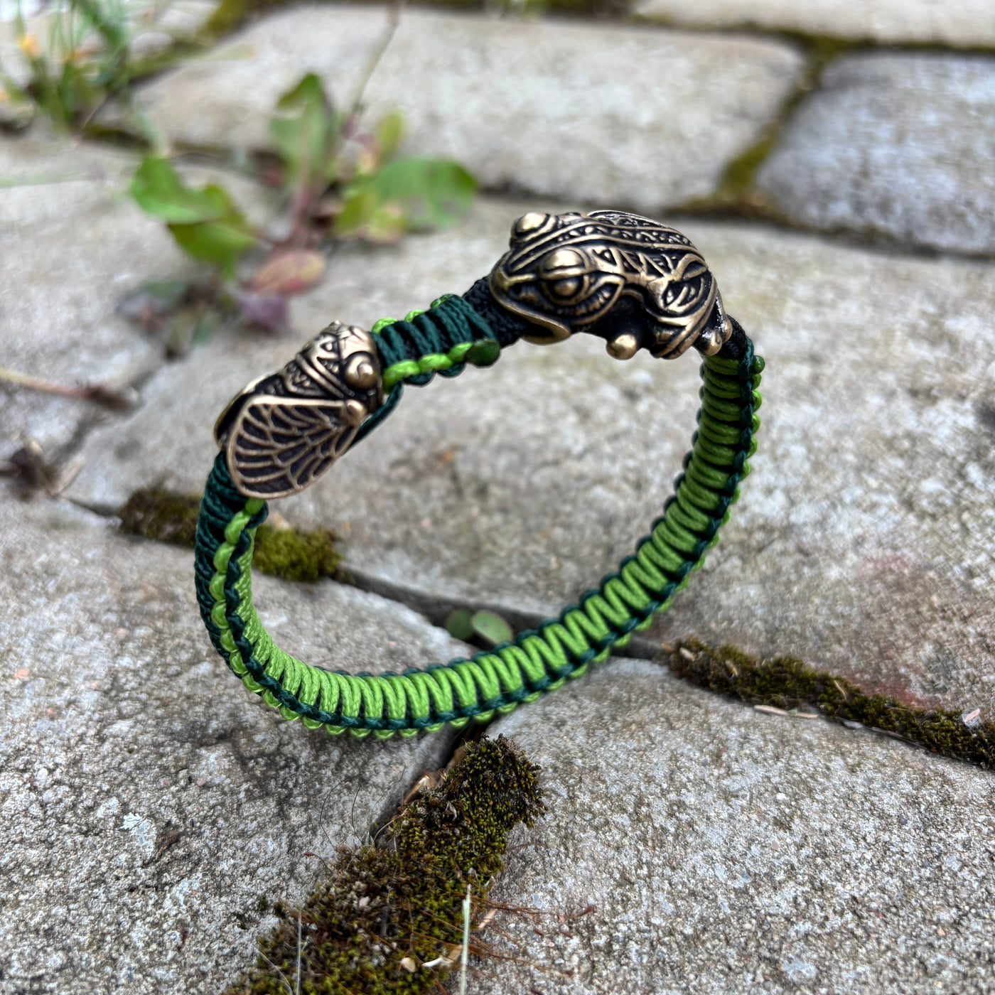 The Frog and Cricket bracelet