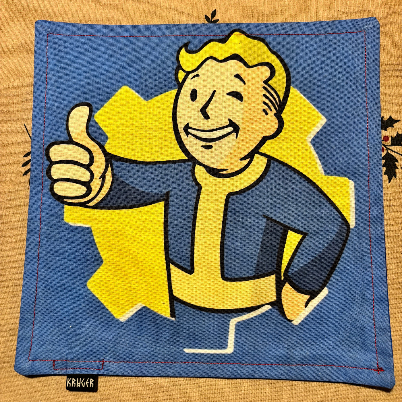 Fallout Guy - original art double ply EDC hank