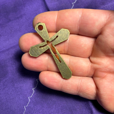 Handmade metal crosses