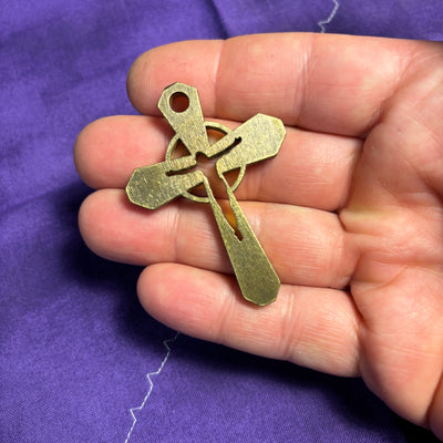 Handmade metal crosses