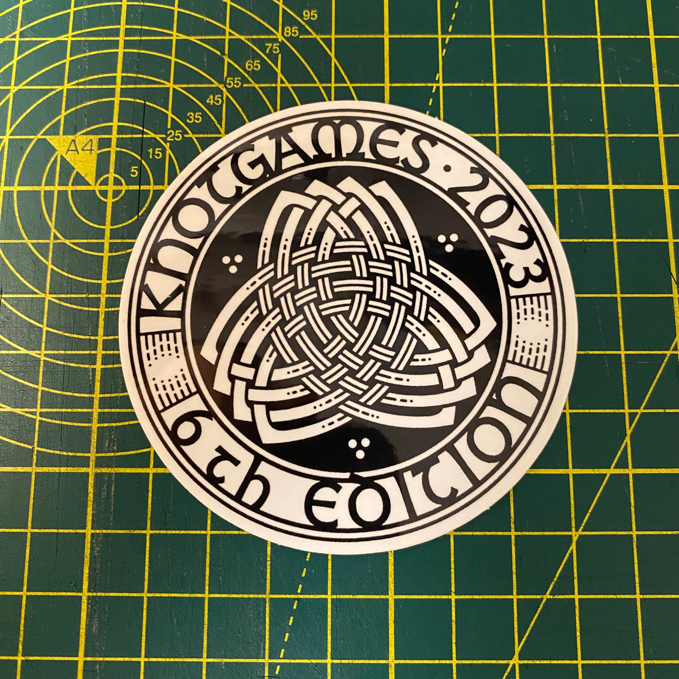 KNOTGAMES2023 official vinyl stickers