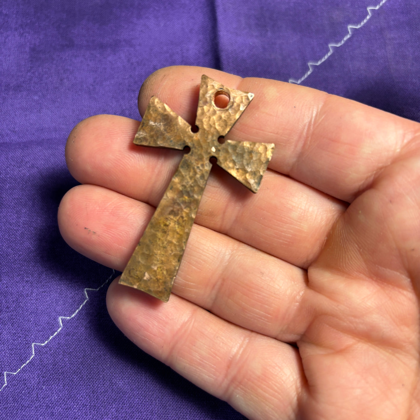 Handmade metal crosses