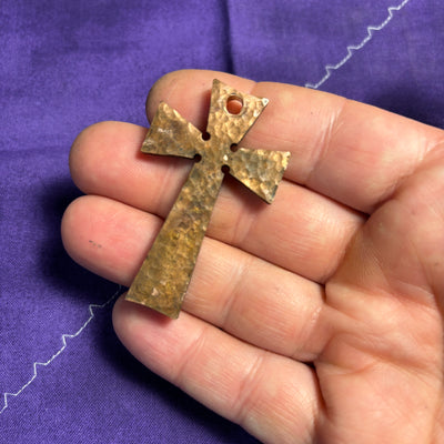 Handmade metal crosses