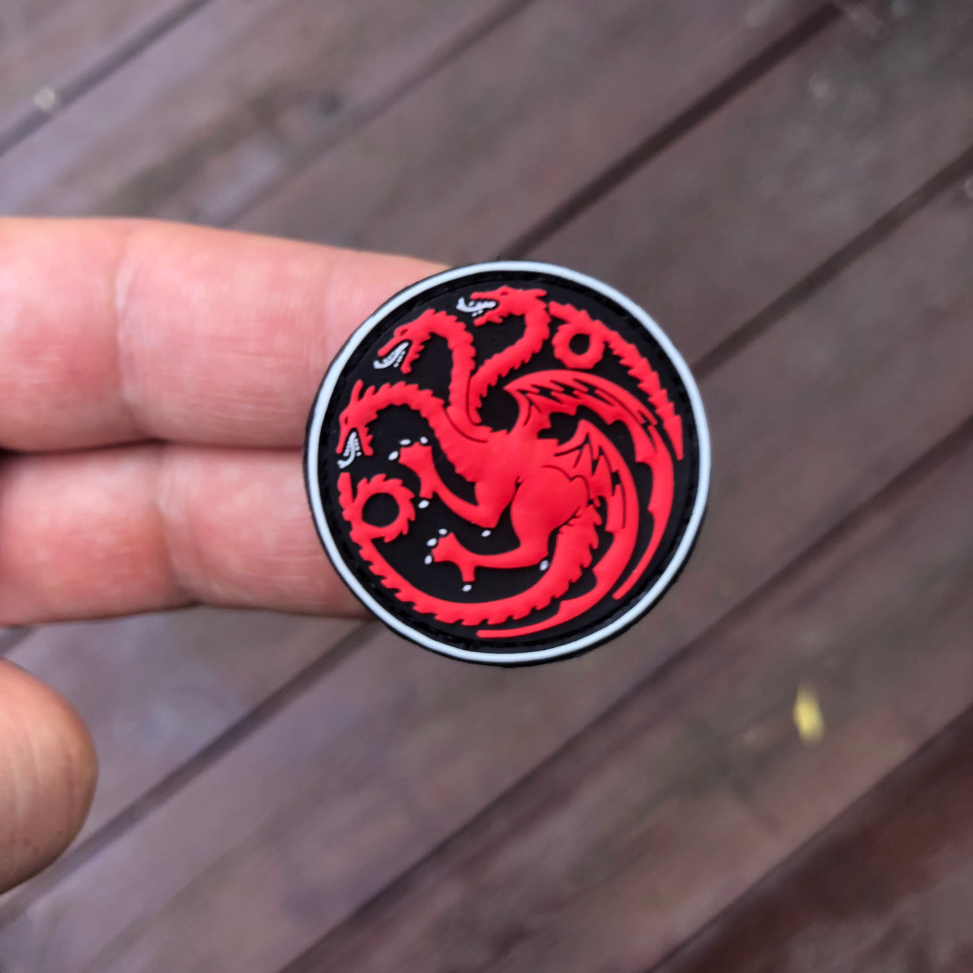 The Targaryen Dracarys PVC patch