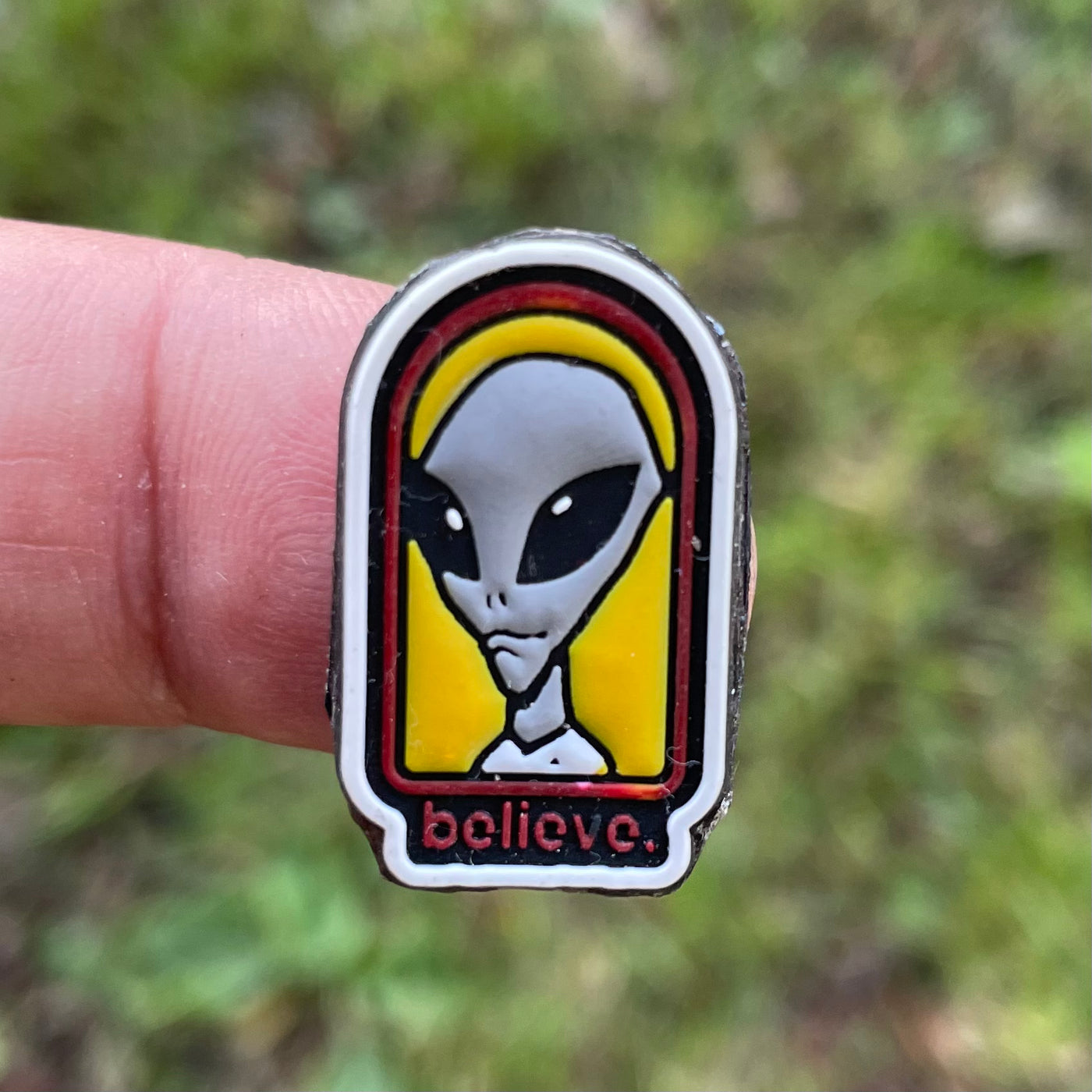 Believe in aliens - PVC patch