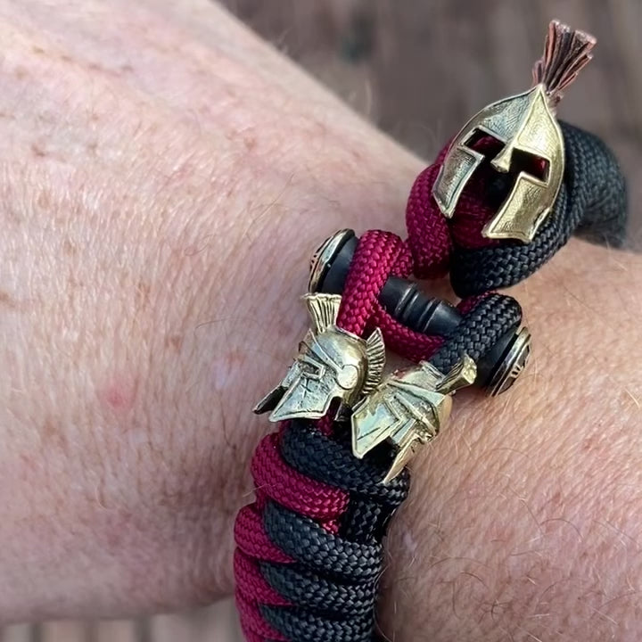 Elite Spartan paracord bracelets