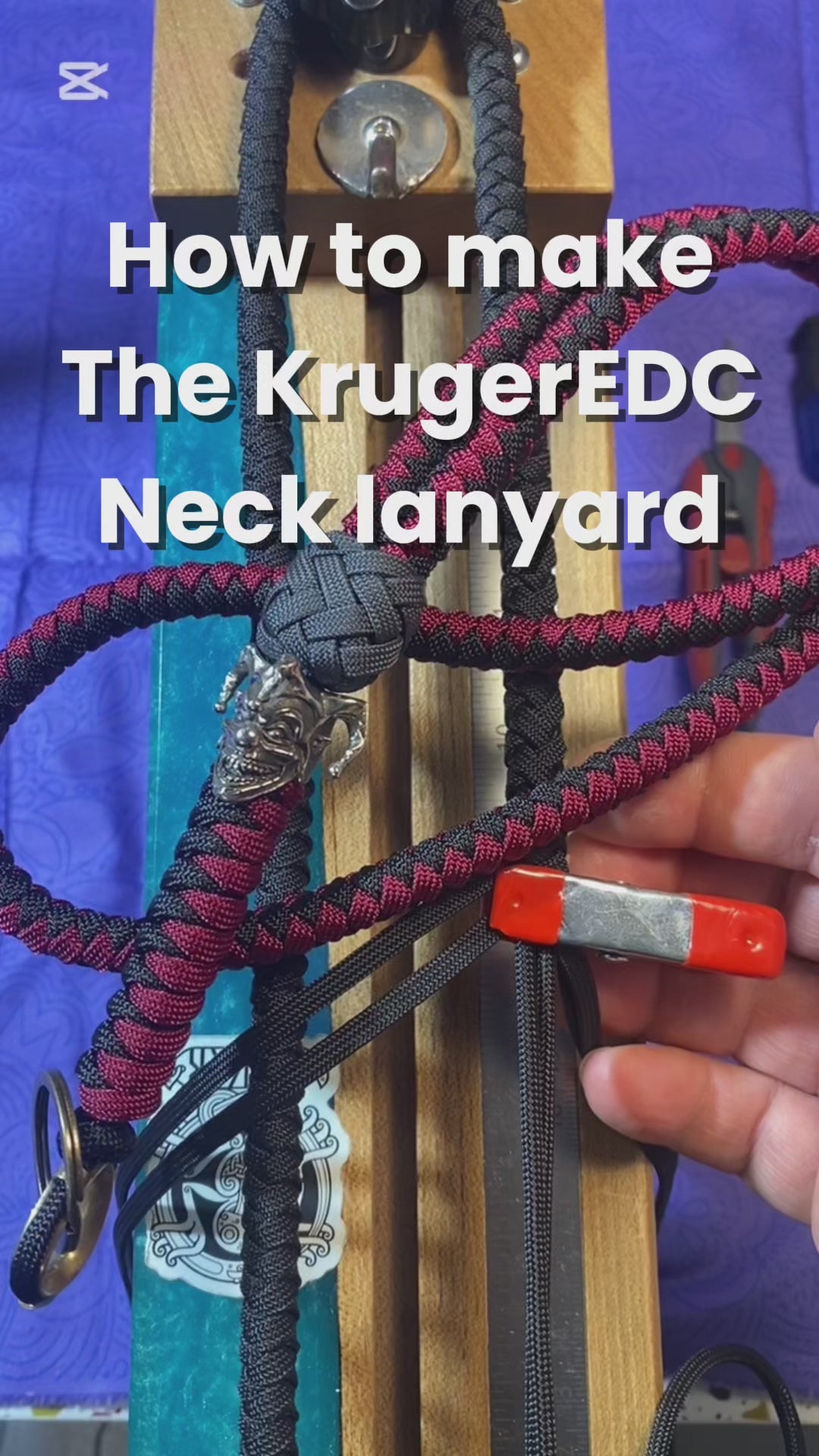 TUTORIAL: Custom Braided neck lanyard