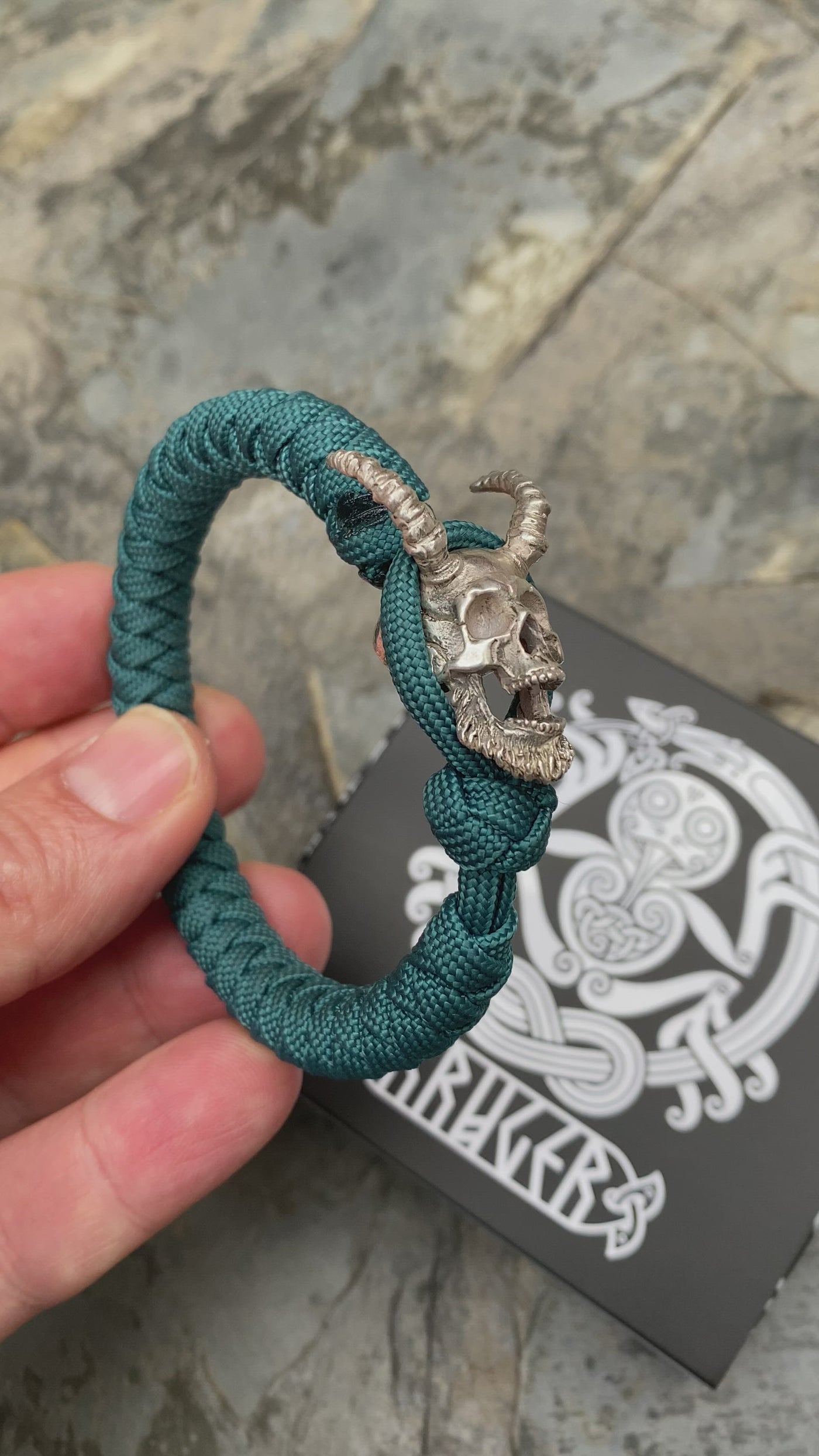 Sliding Knot Demon (silver and brass)